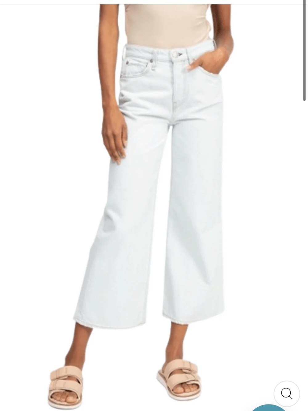 Rag & Bone Wide Leg High-Rise Jeans Size 25